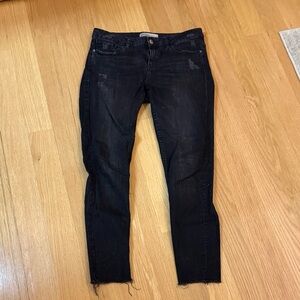Zara Dark Wash Ankle Jeans